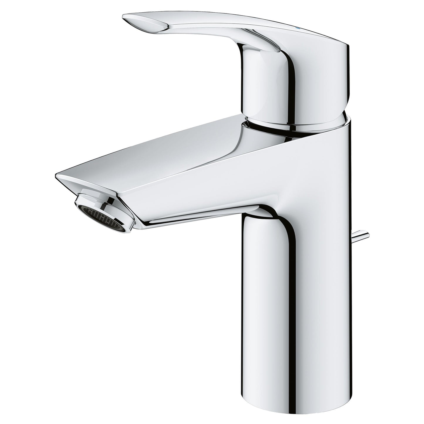 GROHE 32642003 Eurosmart Chrome Single Hole Single-Handle S-Size Bathroom Faucet 1.2 GPM