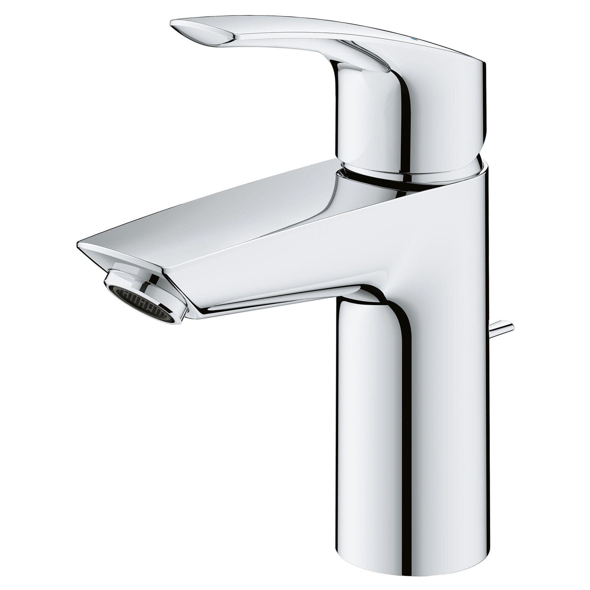 GROHE 32642003 Eurosmart Chrome Single Hole Single-Handle S-Size Bathroom Faucet 1.2 GPM