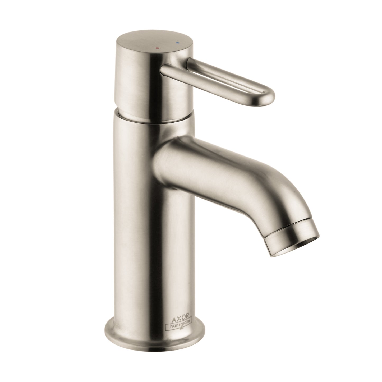 AXOR 38020821 Brushed Nickel Uno Modern Single Hole Bathroom Faucet 1.2 GPM