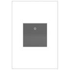 LEGRAND ASPD1532M4 ADORNE  15A Paddle Switch, Magnesium, with Microban