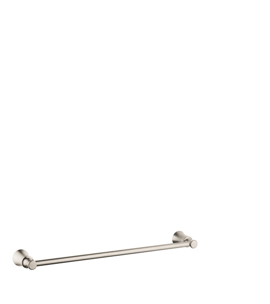 HANSGROHE 04785820 Brushed Nickel Joleena Transitional Towel Bar