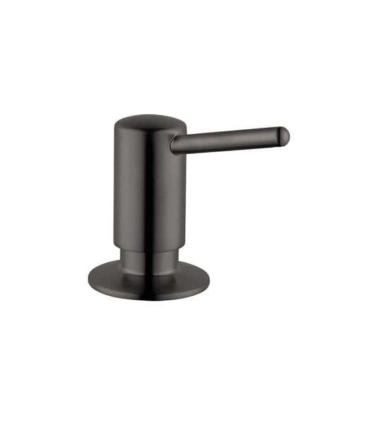 HANSGROHE 04539340 Brushed Black Chrome Modern Soap Dispenser