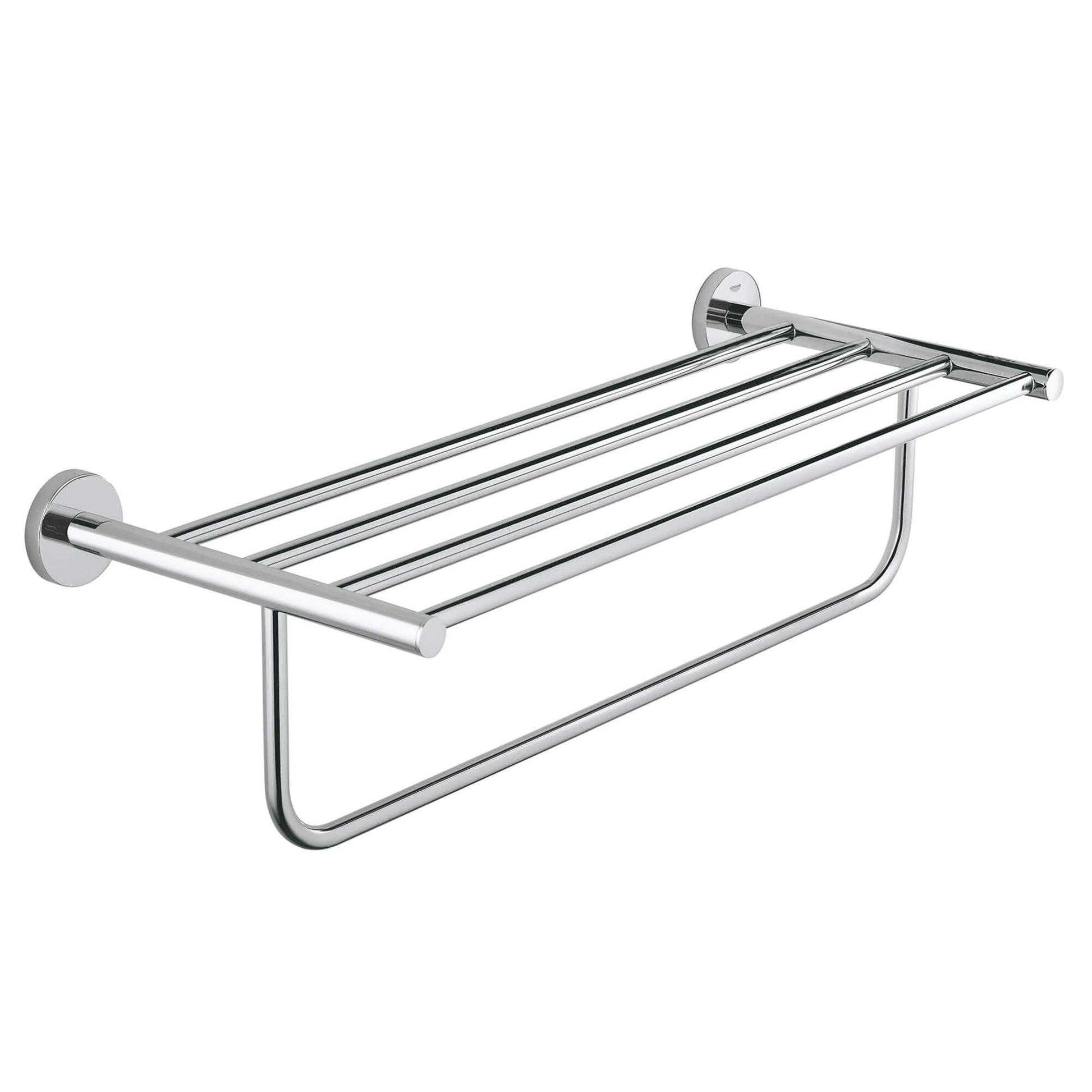 GROHE 40462001 Baucosmopolitan Chrome 22 1/4" Multi-Towel Rack