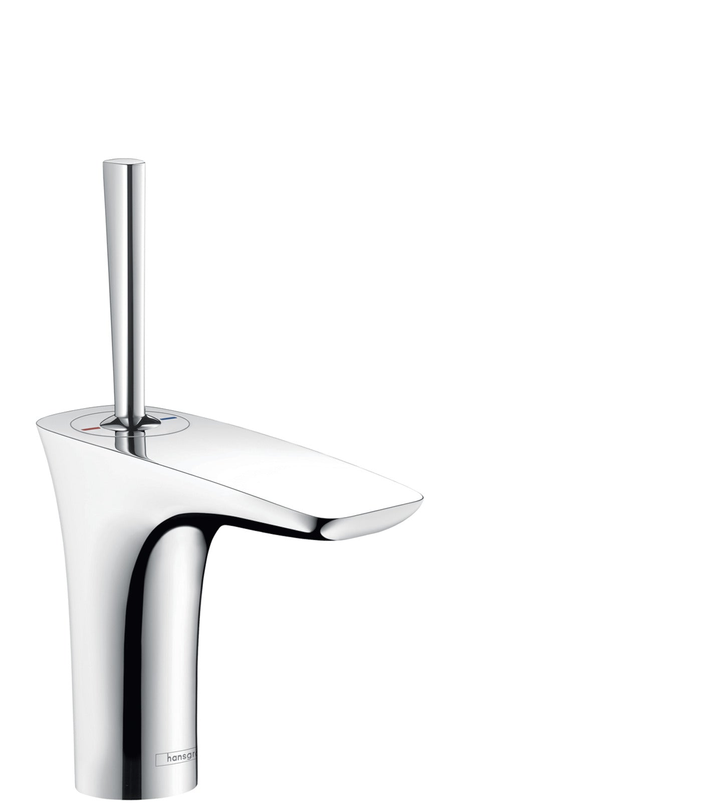 HANSGROHE 15074001 PuraVida Single-Hole Faucet 110 with Pop-Up Drain, 1.2 GPM in Chrome