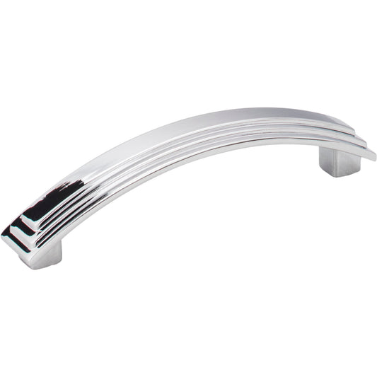 ELEMENTS 351-96PC 96 mm Center-to-Center Polished Chrome Arched Calloway Cabinet Pull