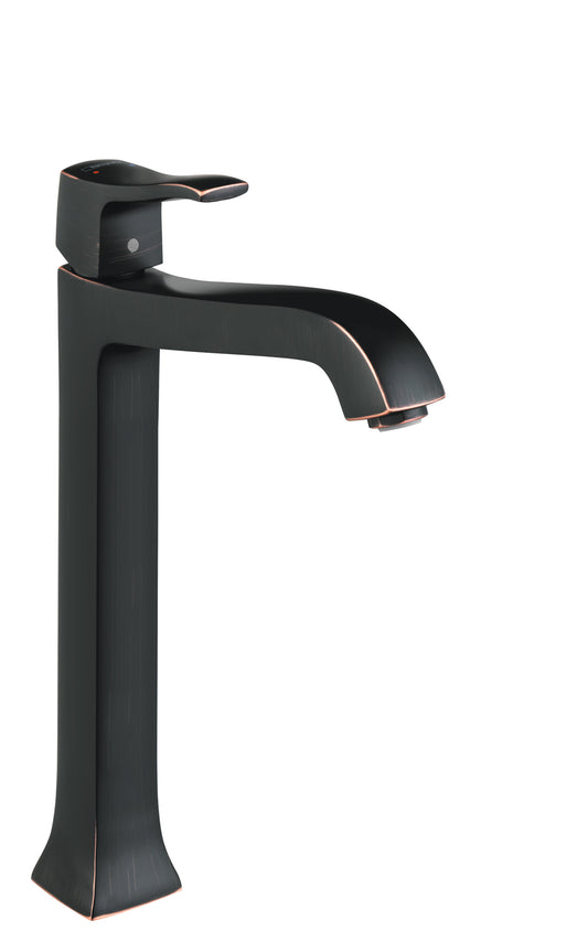 HANSGROHE 31078921 Rubbed Bronze Metris C Classic Single Hole Bathroom Faucet 1.2 GPM