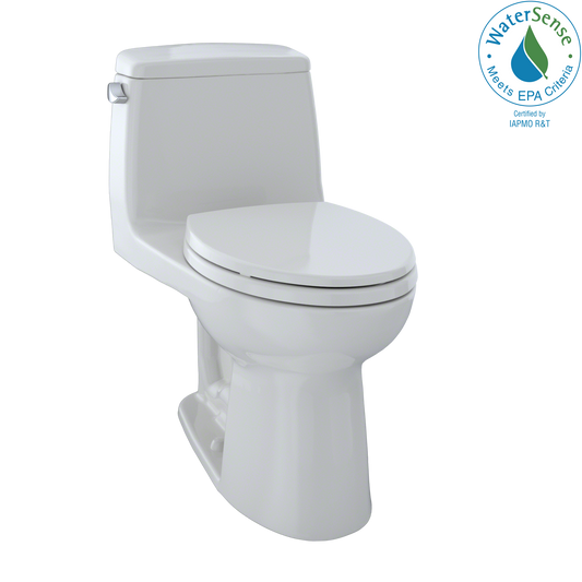 TOTO MS854114E#11 Eco UltraMax One-Piece Elongated 1.28 GPF Toilet , Colonial White