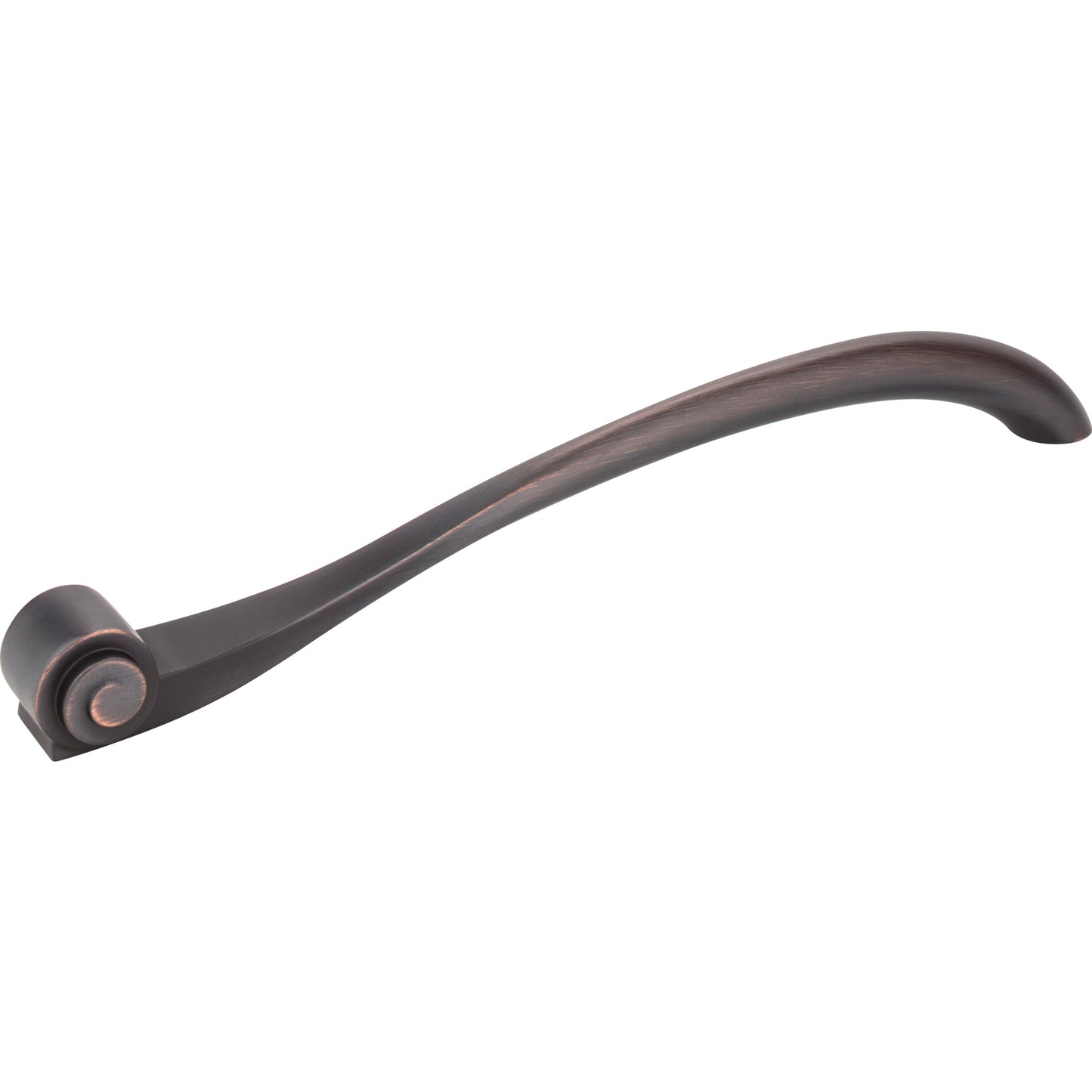 JEFFREY ALEXANDER 343-12DBAC 12" Center-to-Center Brushed Oil Rubbed Bronze Duval Vertical Appliance Handle