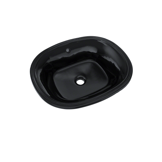 TOTO LT483#51 Maris 17-5/8" x 14-9/16" Oval Undermount Bathroom Sink , Ebony