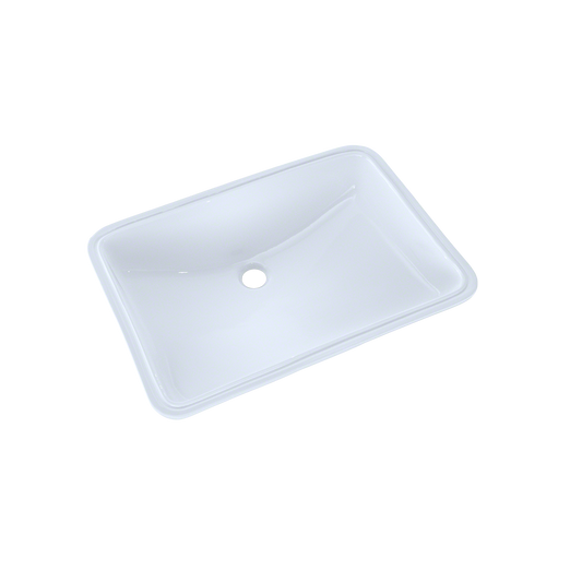 TOTO LT540G#01 21-1/4" x 14-3/8" Large Rectangular Undermount Bathroom Sink with CEFIONTECT , Cotton White