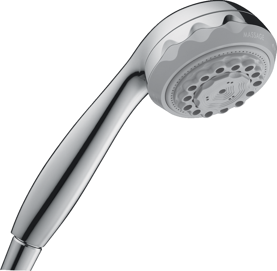 HANSGROHE 28525001 Clubmaster Handshower 3-Jet, 2.5 GPM in Chrome