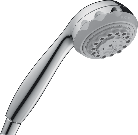 HANSGROHE 28525001 Clubmaster Handshower 3-Jet, 2.5 GPM in Chrome