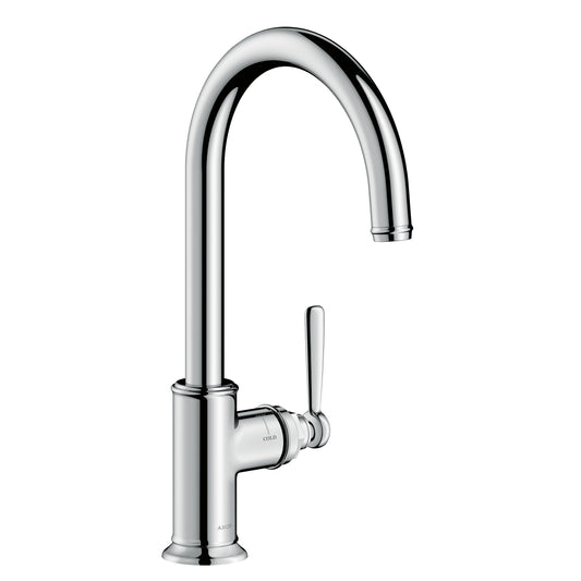 AXOR 16518001 Chrome Montreux Classic Single Hole Bathroom Faucet 1.2 GPM