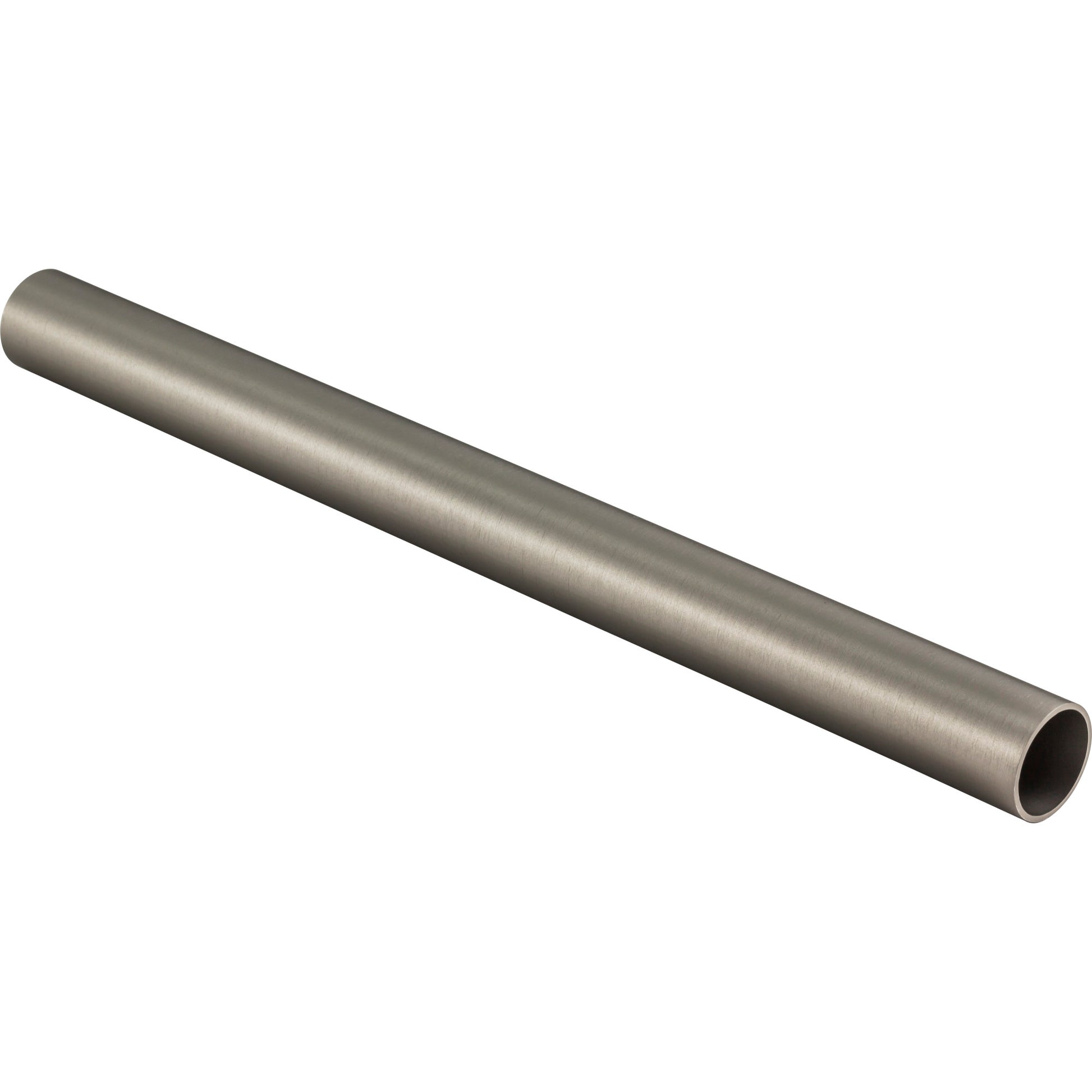 HARDWARE RESOURCES 151696SN-A-24 4 Boxes of 6 Satin Nickel 1-5/16" x 8' Round Aluminum Closet Rods