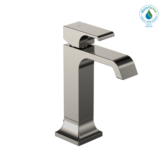 TOTO TLG08303U#PN GC 1.2 GPM Single Handle Semi-Vessel Bathroom Sink Faucet with COMFORT GLIDE Technology , Polished Nickel