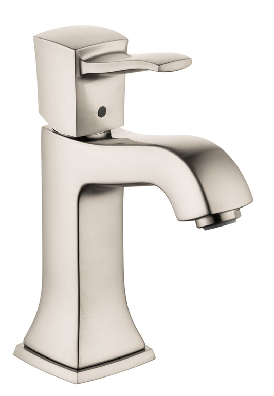 HANSGROHE 31310821 Brushed Nickel Metropol Classic Classic Single Hole Bathroom Faucet 0.5 GPM