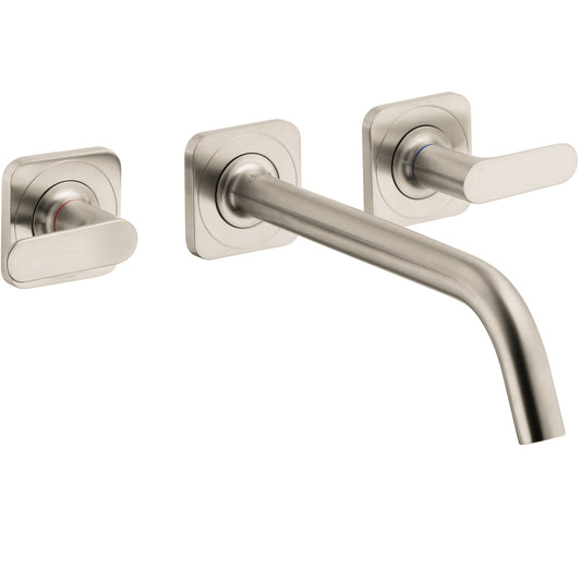 AXOR 34315821 Brushed Nickel Citterio M Modern Wall Mounted Bathroom Faucet 1.2 GPM