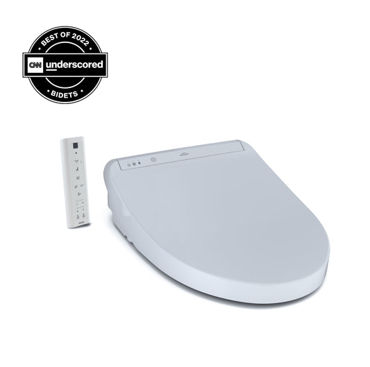 TOTO SW3036R#01 WASHLET K300 Electronic Bidet Toilet Seat with Instantaneous Water Heating , Cotton White