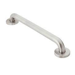 MOEN R8712P Moen Home Care  12" Concealed Screw Grab Bar In Peened