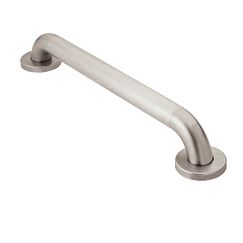 MOEN R8912P Moen Home Care  12" Concealed Screw Grab Bar In Peened