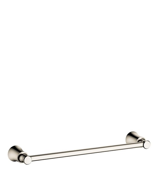 HANSGROHE 04784830 Polished Nickel Joleena Transitional Towel Bar