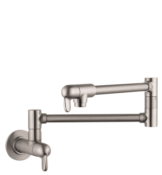 HANSGROHE 04059860 Stainless Steel Optic Allegro E Modern Kitchen Faucet 2.5 GPM