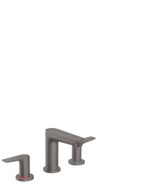 HANSGROHE 71733341 Brushed Black Chrome Talis E Modern Widespread Bathroom Faucet 1.2 GPM