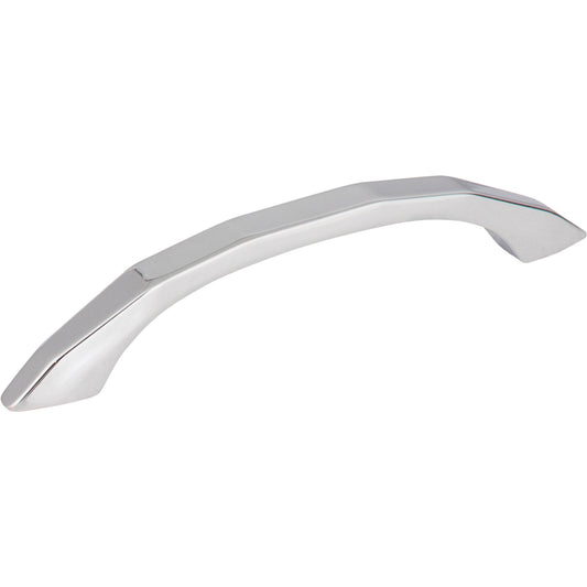 ELEMENTS 423-96PC 96 mm Center-to-Center Polished Chrome Arched Geometric Drake Cabinet Pull