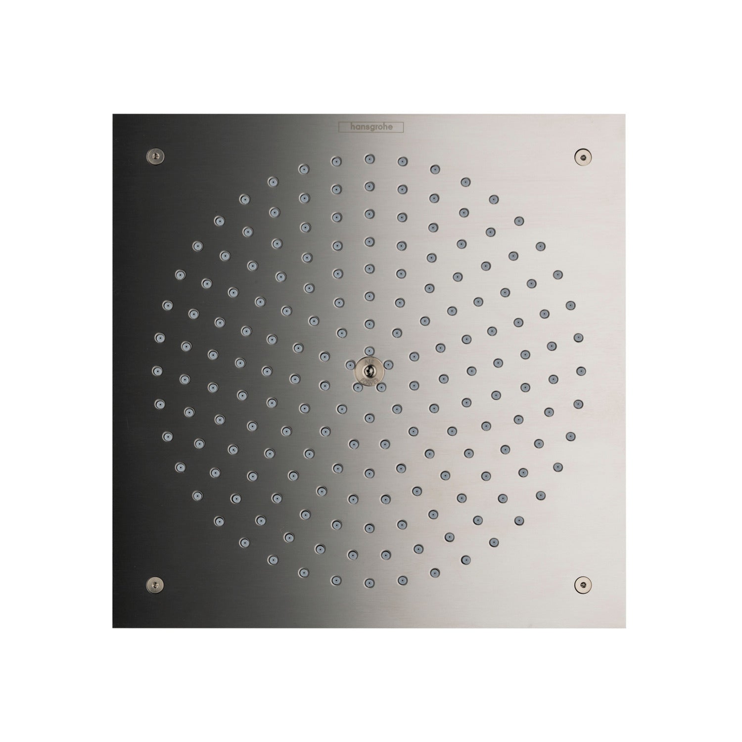 HANSGROHE 26481821 Raindance Showerhead 260 Square 1-Jet Trim, 2.5 GPM in Brushed Nickel