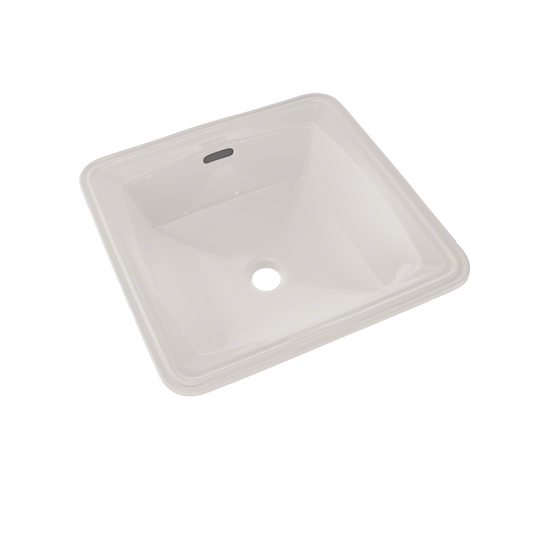 TOTO LT491G#11 Connelly Square Undermount Bathroom Sink with CEFIONTECT , Colonial White