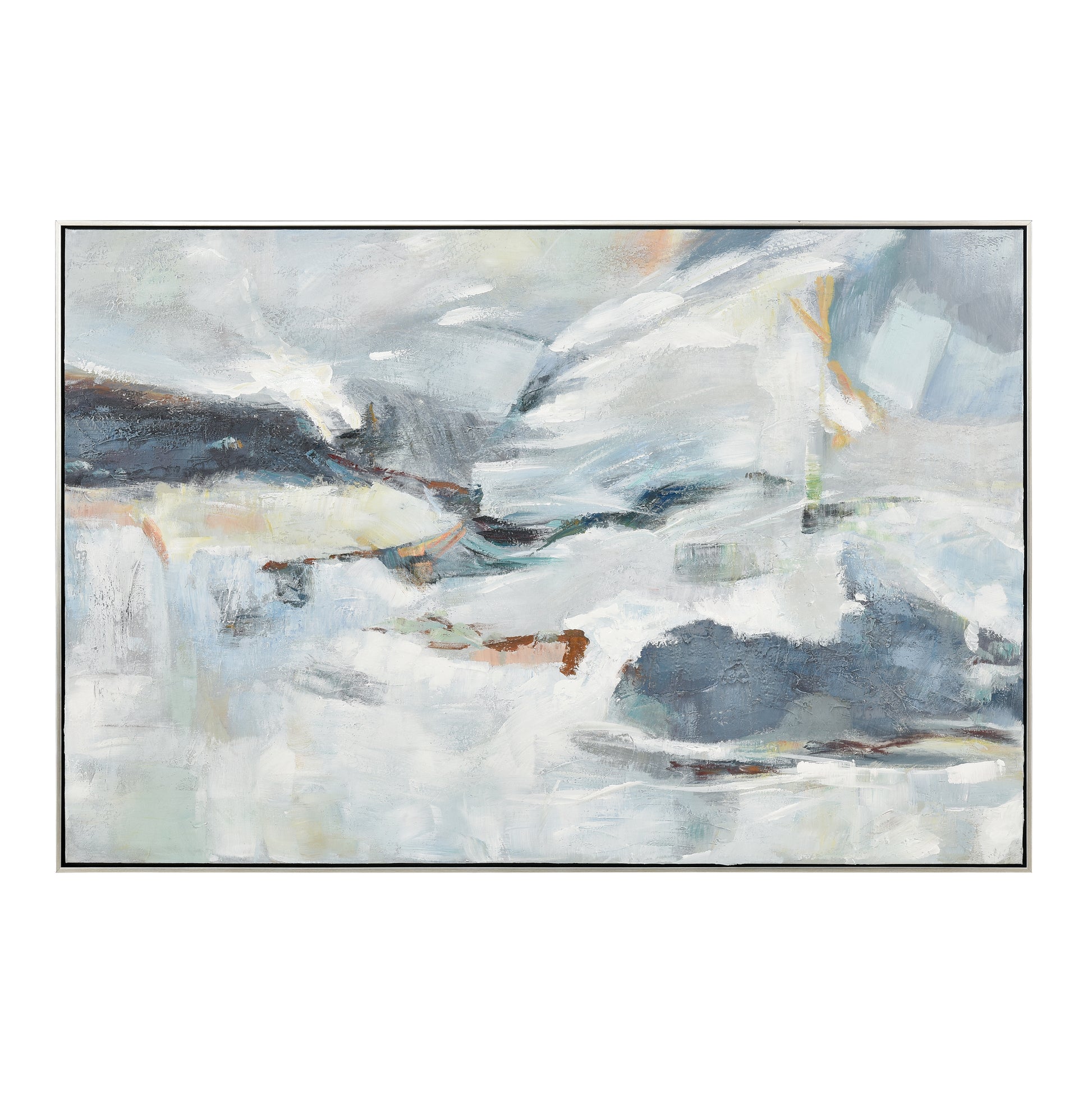 ELK STUDIO S0016-10174 Seawater Abstract Framed Wall Art