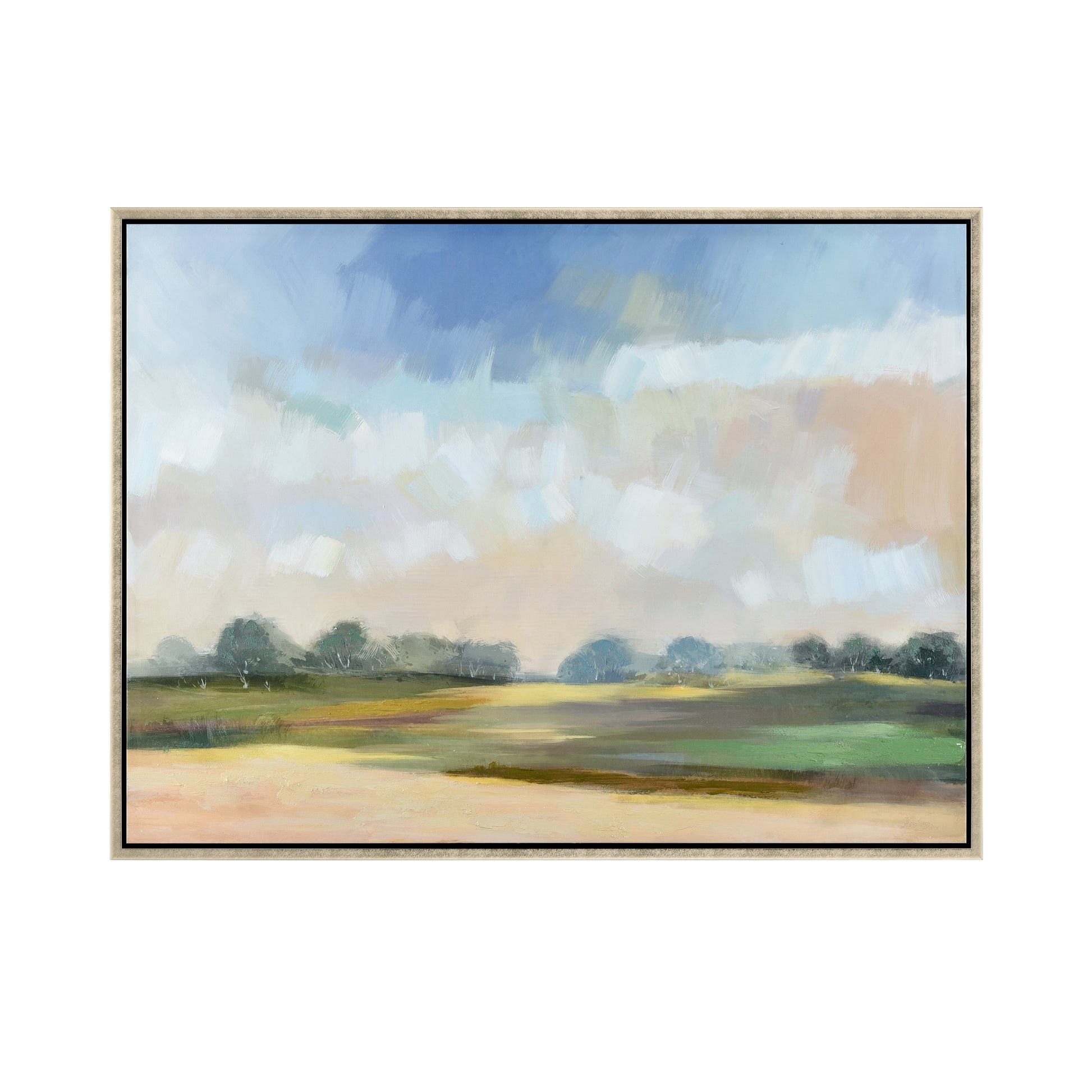 ELK STUDIO S0026-9309 Weldon Field Framed Wall Art