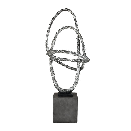 ELK STUDIO S0036-8953 Textured Loop Sculpture