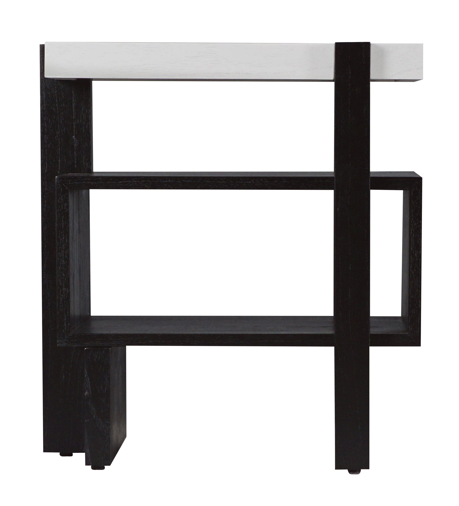 ELK STUDIO S0075-9875 Riviera Accent Table - Checkmate Black