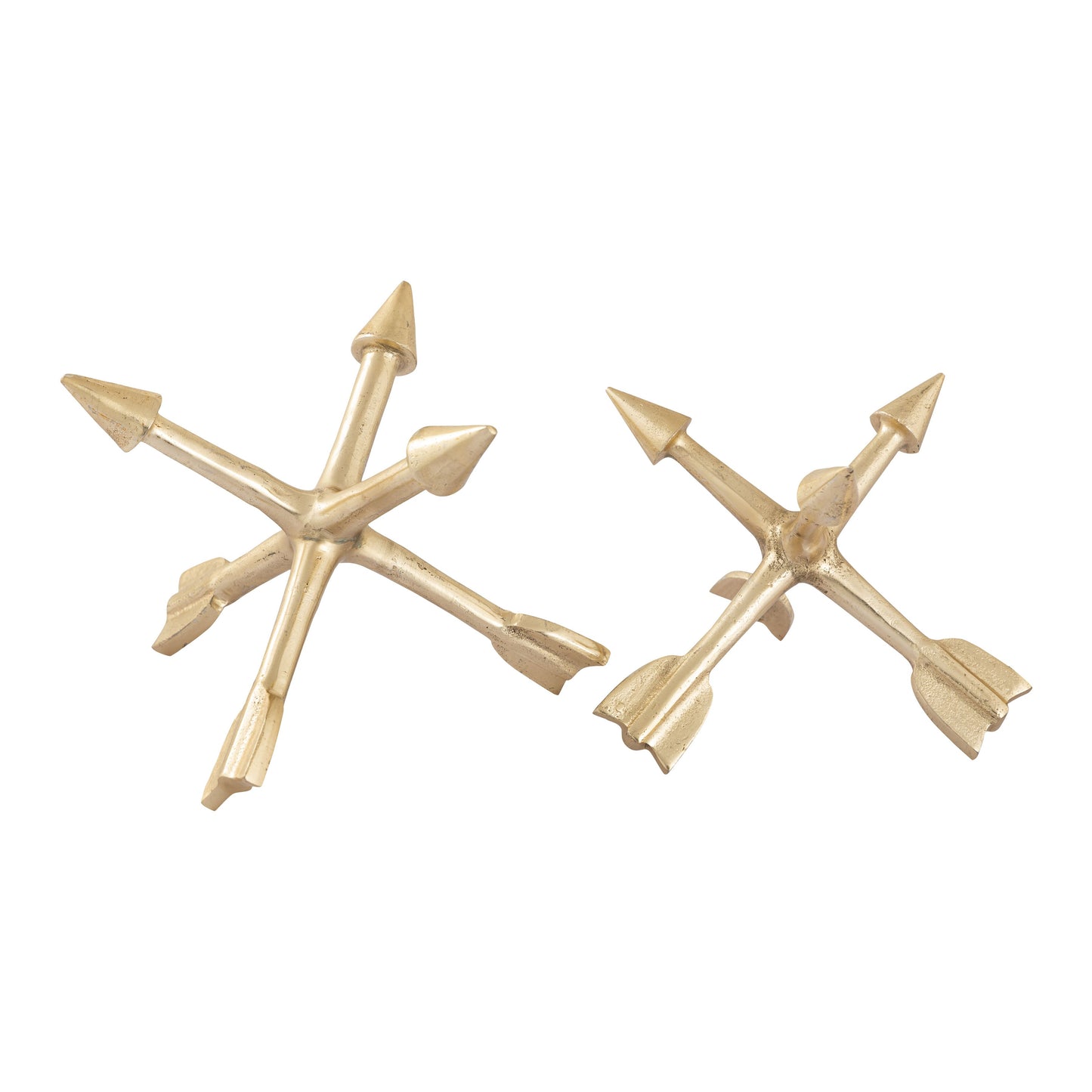 ELK STUDIO S0807-8738/S2 Arrow Jacks Decorative Object - Set of 2