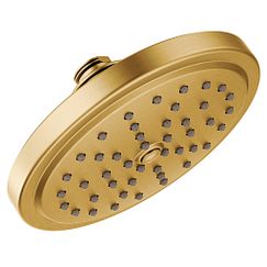 MOEN S176BG  One-Function 6-3/4" Diameter Spray Head Rainshower In Brushed Gold