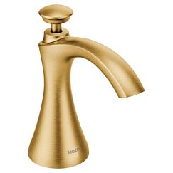 MOEN S3946BG Transitional Soap Dispenser In Brushed Gold