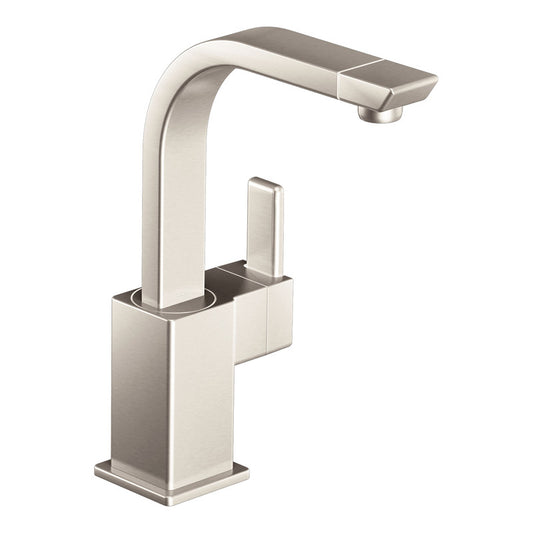 MOEN S5170SRS 90 Degree Spot Resist Stainless One-Handle Bar Faucet