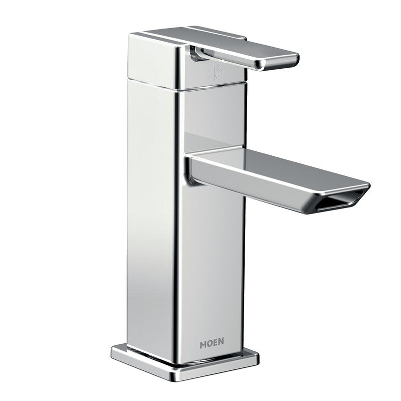 MOEN S6701 90 Degree Chrome One Handle 1.0 Gpm Bathroom Faucet