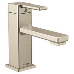 MOEN S6710BN 90 Degree  One-Handle Bathroom Faucet In Brushed Nickel