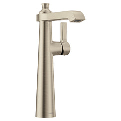 MOEN S6982BN Flara  One-Handle Vessel Bathroom Faucet In Brushed Nickel