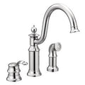 MOEN S711 Waterhill Chrome one-handle kitchen faucet