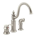 MOEN S711SRS Waterhill Spot resist stainless one-handle kitchen faucet