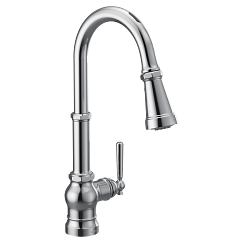MOEN S72003EVC Paterson  One-Handle Pulldown Kitchen Faucet In Chrome