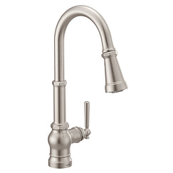 MOEN S72003SRS Paterson  One-Handle Pulldown Kitchen Faucet In Spot Resist Stainless