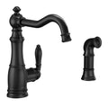 MOEN S72101BL Weymouth Matte Black One-Handle Kitchen Faucet