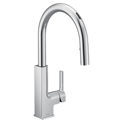 MOEN S72308EVC Sto Stō Smart Kitchen One-Handle High Arc Pulldown Kitchen Faucet - Chrome