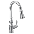 MOEN S73004EVC Weymouth  One-Handle Pulldown Kitchen Faucet In Chrome