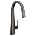 MOEN S75005EVBLS Nio  One-Handle Pulldown Kitchen Faucet In Black Stainless