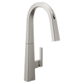 MOEN S75005EVSRS  One-Handle Pulldown Kitchen Faucet In Spot Resist Stainless